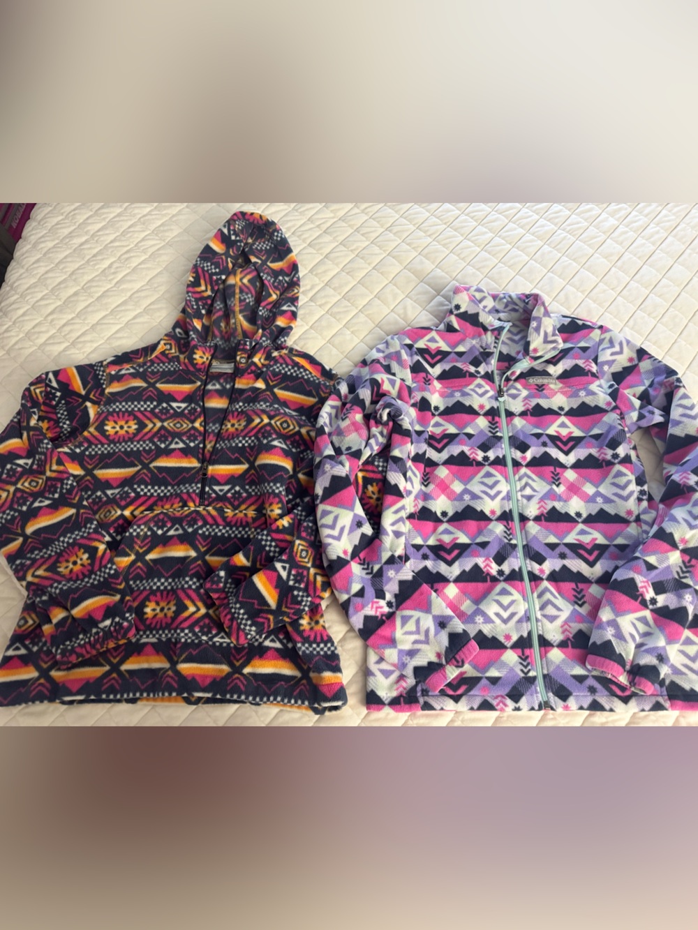 Kids Columbia fleece (lot of 2)